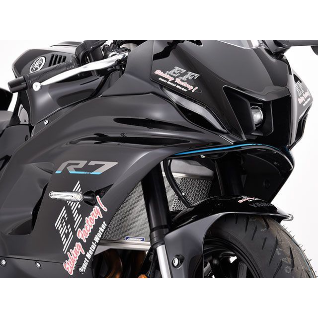 市場 雑誌付き 用ラジエターガード YZF-R7 22〜 エッチングファクトリー