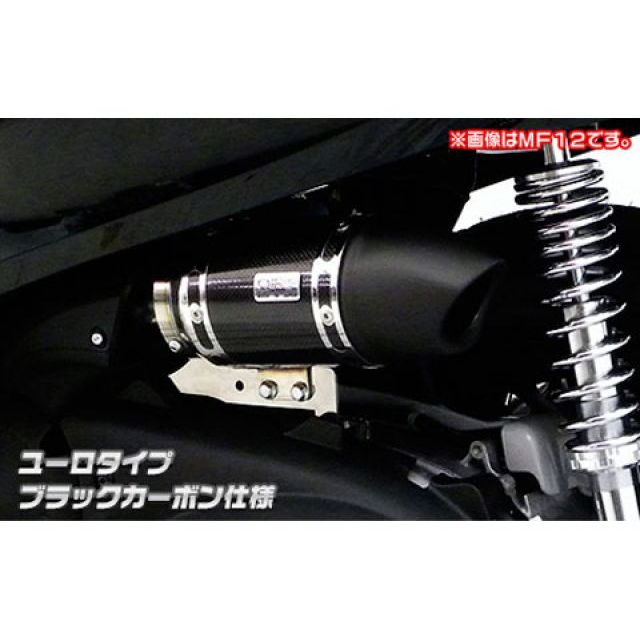 WirusWin MF13 フォルツァ用 サイレンサー型エアクリーナーキット ユーロタイプ 仕様 ブラックカーボン ウイルズウィン エアクリーナー フォルツァ|パークアップ 店