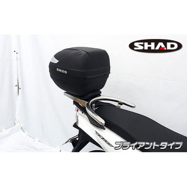 WirusWin ディオ110（2BJ-JK03）用 SHAD製リアボックス付きタンデムバー ブライアントタイプ ウイルズウィン タンデム用品 ディオ110 18,371円
