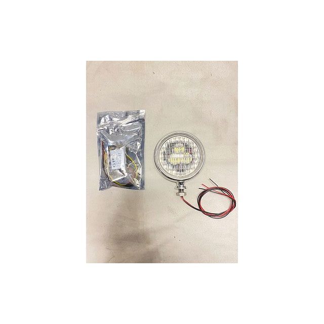 K&W Lowbrow Customs 2-3/4 PANCAKE LEDヘッドライト P011482 部品屋K&W ヘッドライト・バルブ ハーレー