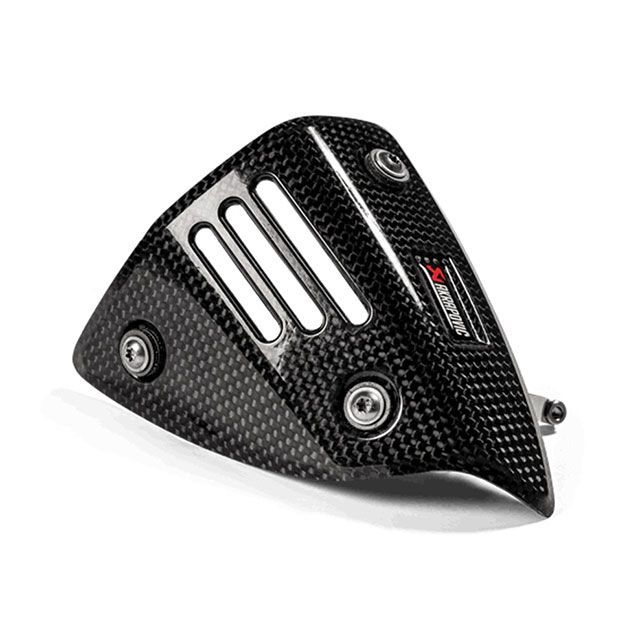 AKRAPOVIC オプション ヒートシールド（カーボン） P-HSIT125SO1 アクラポビッチ マフラーカバー・ヒートガード DRAGSTER200/125 13,743円