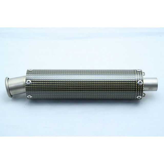 T2Racing ケブラーカーボン・チタンサイレンサー【差し込み】 ステッカー 長方形タイプ【80mm】 T2-CB-S-028 T2レーシング インナーサイレンサー NSR250