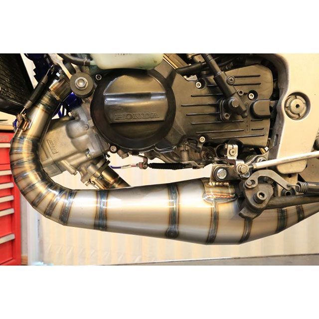 T2Racing MC18左右出しステンレスボディー【RACE】Type-2 T2-CB-LR-025 T2レーシング チャンバー本体 NSR250