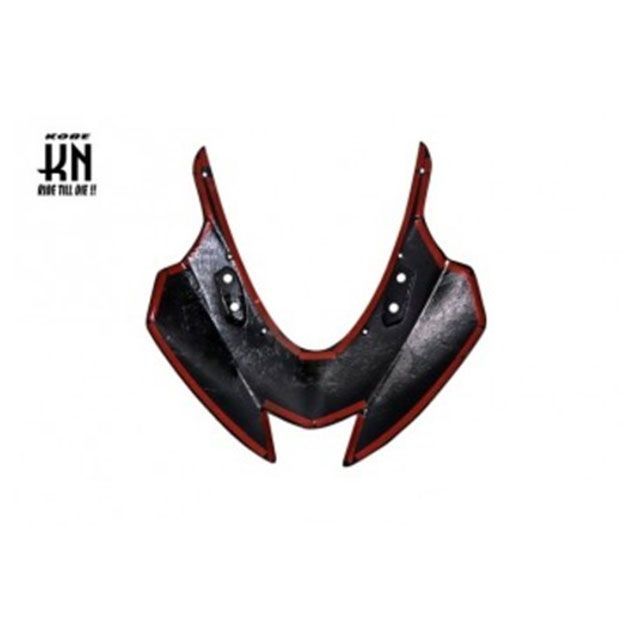 MOS MOS フロントカバー Z-GSX-R150-HY007-C01-KN モトオブスポーツ カウル・エアロ GSX-S125 GSX-S150 23,595円