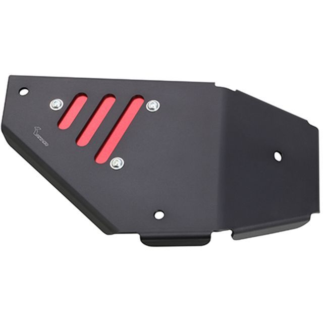 KITACO Rサイドカバー 21モンキー125（ブラック/レッド） 615-1301020 キタコ カウル・エアロ モンキー125