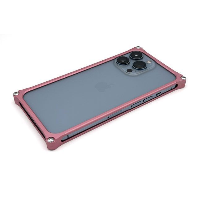 GILD design ソリッドバンパー for iPhone 13/13 Pro（マットピンク） 43254 GILD design（mobile item） 小物・ケース類