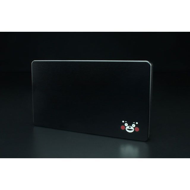 GILD design ジュラルミン削り出し名刺入れ 「くまモン×ラ・ベレッツァ」 くまモン小 49155 GILD design（mobile item） 小物・ケース類