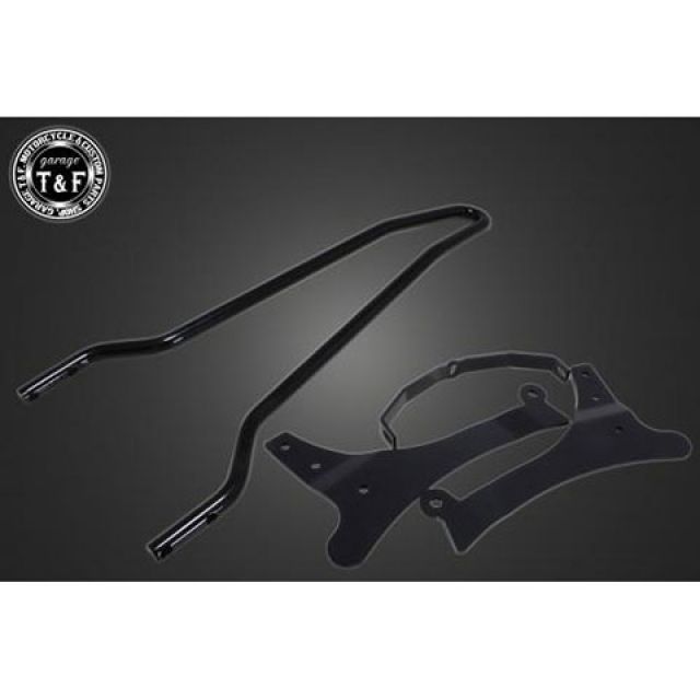 T&F 純正フェンダー専用シーシーバーショート（ブラック） ・XV250CB05BK ガレージT&F シーシーバー ビラーゴ250S ビラーゴ250