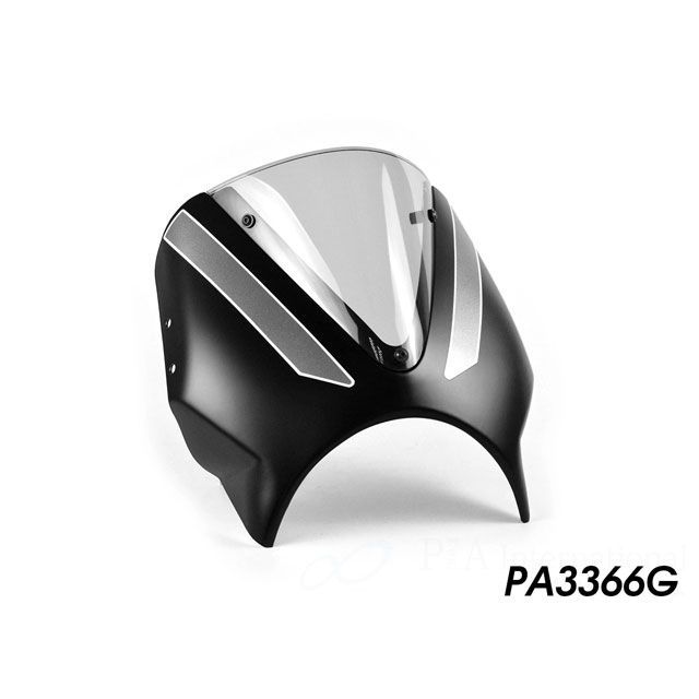 Peitzmeier ヘッドライトフェアリング（マットジェッドフラック） PA3366J パイツマイヤー その他外装関連パーツ Trident 660｜パークアップ 店