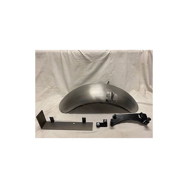 K&W BT CHOPPERS製 ボバースタイルLED埋め込みタイプ鉄製リヤフェンダー 10-11-482 部品屋K&W フェンダー ソフテイル｜パークアップ 店