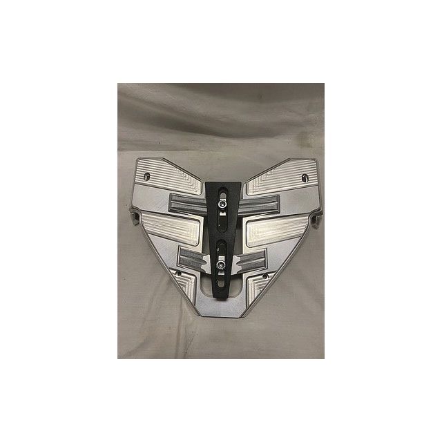 K&W BT CHOPPERS製 バッテリーカバー及びシートマウント ミルウォーキーエイト/ ブレイクアウト/ ファットボーイ用 10-14-002 部品屋K&W バッテリー関連パーツ