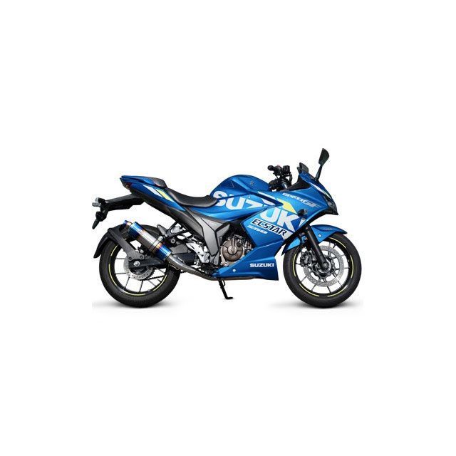 METALGEAR スポーツマフラー（ステンレスブルー） ED22B-4202 メタルギア マフラー本体 ジクサー SF250 ジクサー 250