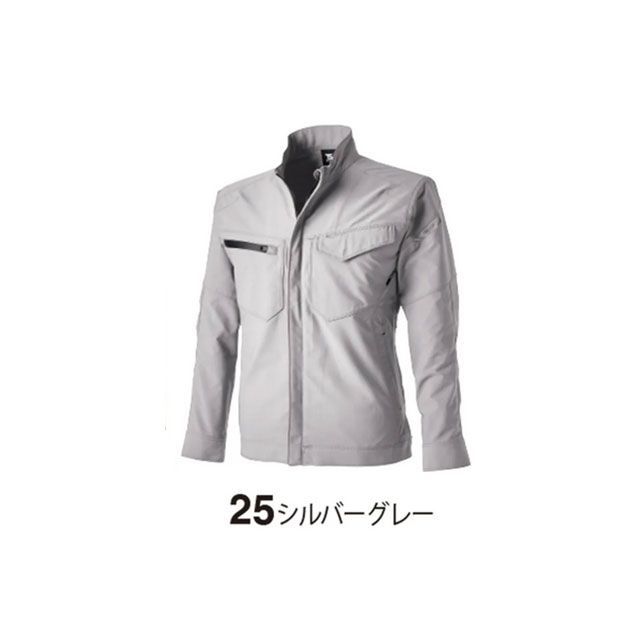 TS DESIGN エコハイブリッドダブルクロスジャケット（シルバーグレー） サイズ LL 4616 メーカー在庫あり TSデザイン ジャケット