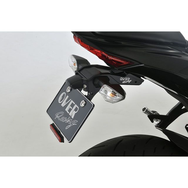 オーダー専用 楽天市場】【OVERRACING】57-86-21 フェンダーレスキット ブラック ZX