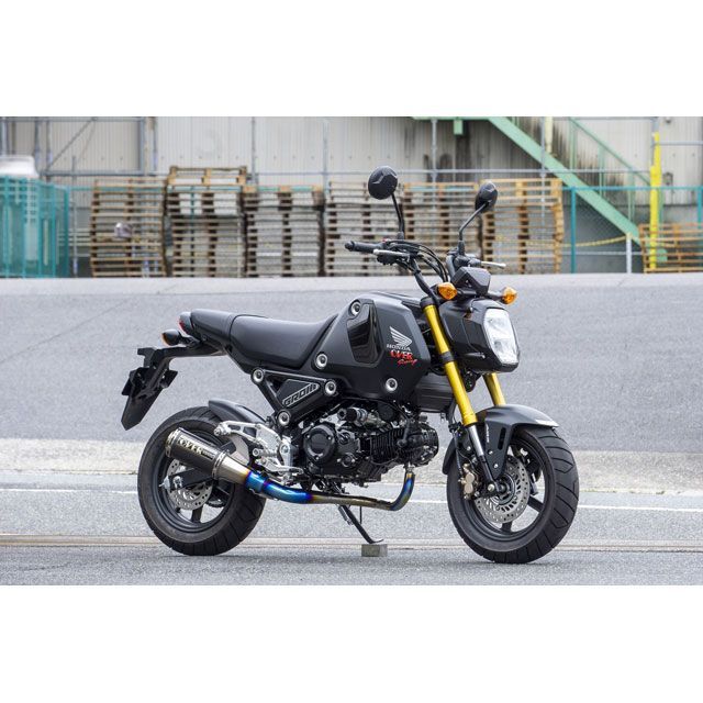 OVER RACING GP-PERFORMANCE XL フルチタン ・16-223-08 オーバーレーシング マフラー本体 GROM｜パークアップ 店
