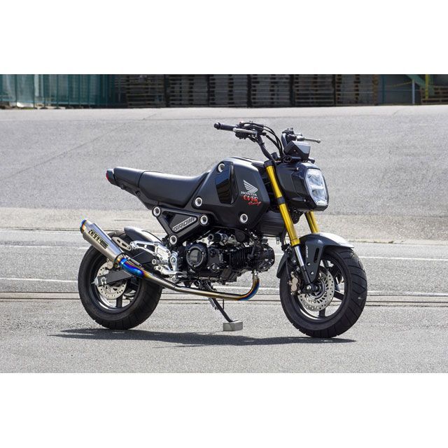 OVER RACING GP-PERFORMANCE RS-R フルチタン ・13-223-21R オーバーレーシング マフラー本体 GROM|パークアップ 店