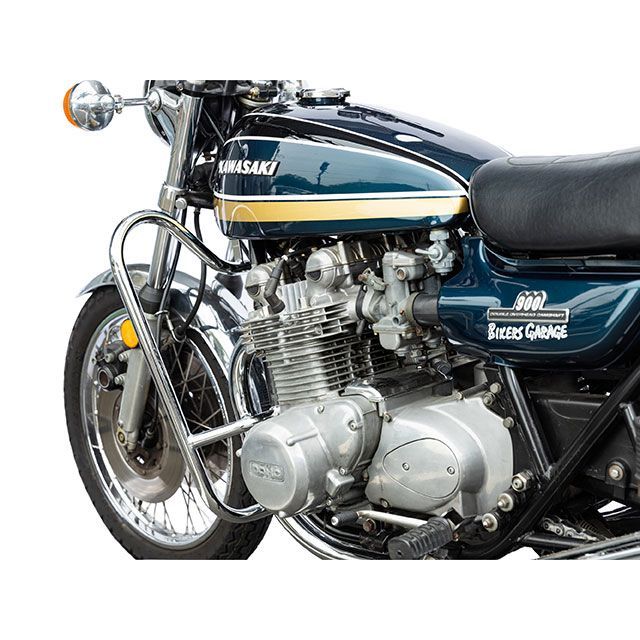 KIJIMA エンジンガード(メッキ) 405-244 メーカー在庫あり キジマ エンジンガード Z900FOUR Z900SUPERFOUR|パークアップ 店
