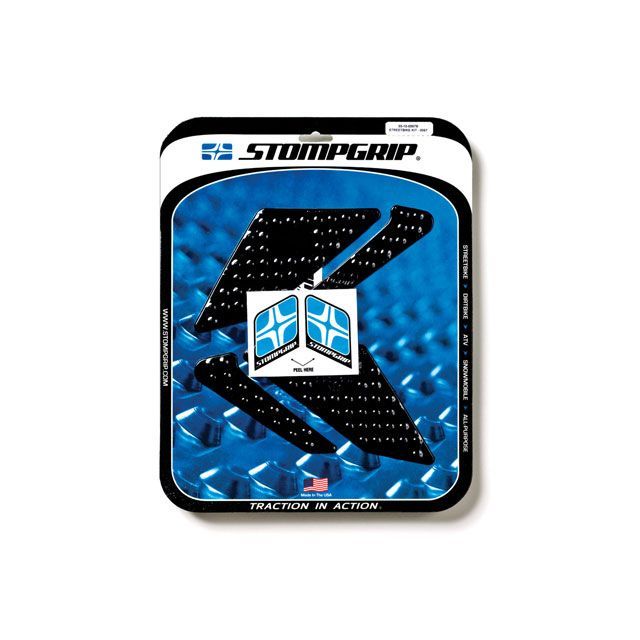 STOMP GRIP トラクションパッド タンクキット カラー ブラック 55-10-0067B ストンプグリップ タンク関連パーツ HYPERMOTARD|パークアップ 店