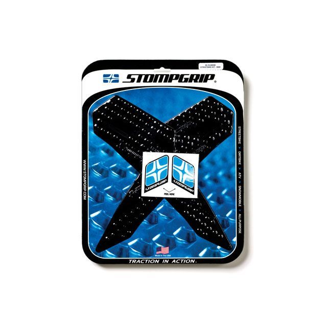 STOMP GRIP トラクションパッド タンクキット カラー ブラック 55-10-0069B ストンプグリップ タンク関連パーツ HYPER MOTARD/STRADA|パークアップ 店