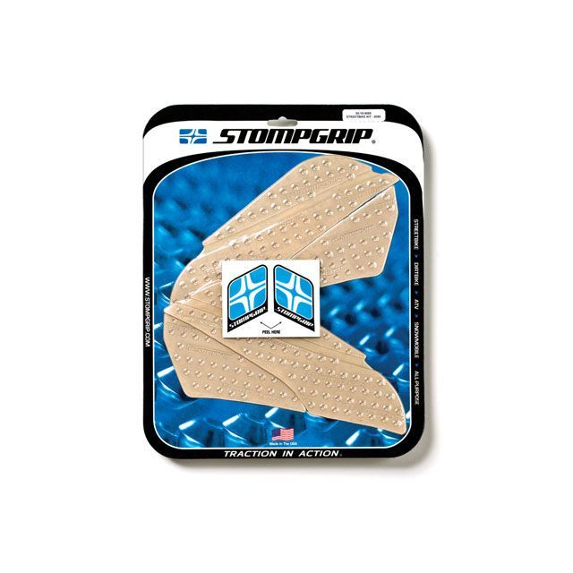 STOMP GRIP トラクションパッド タンクキット カラー クリア 55-10-0085C ストンプグリップ タンク関連パーツ F3｜パークアップ 店 9,207円