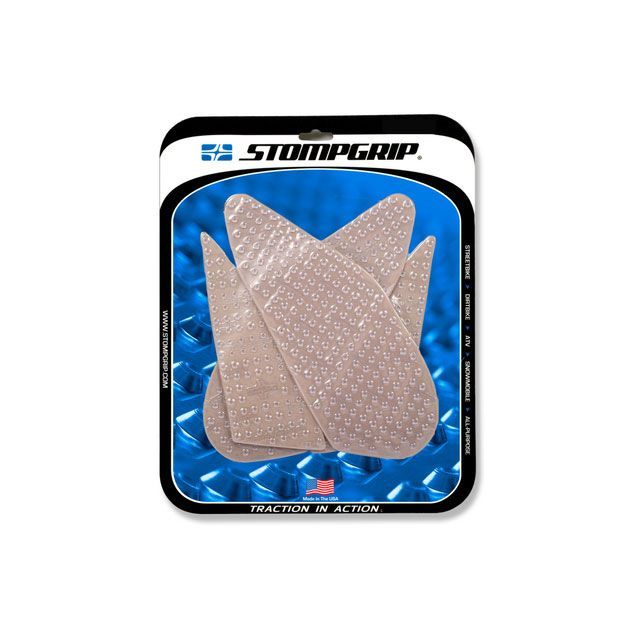 STOMP GRIP トラクションパッド タンクキット カラー クリア 55-10-0120C ストンプグリップ タンク関連パーツ GSXS1000/1000F|パークアップ 店