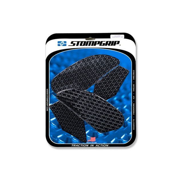 STOMP GRIP トラクションパッド タンクキット カラー ブラック 55-14-0097B ストンプグリップ タンク関連パーツ INTERCEPTOR/VFR800F|パークアップ 店