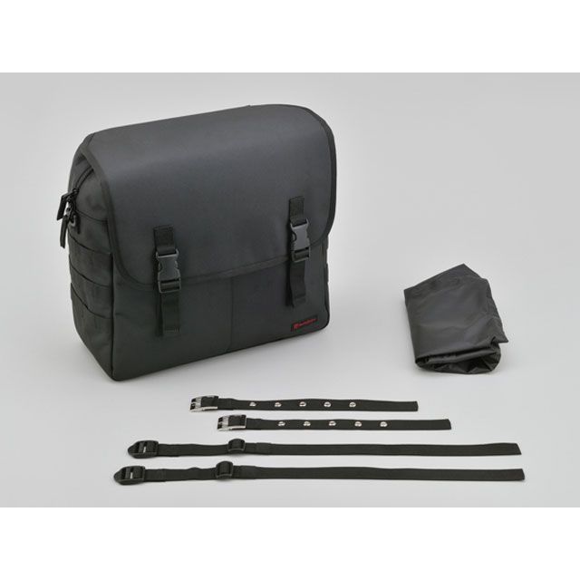 HenlyBegins DHS-27 サドルバッグ 15L（ブラック） 30838 メーカー在庫あり ヘンリービギンズ ツーリング用バッグ