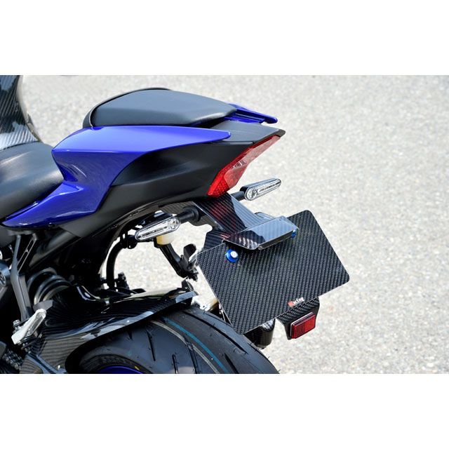 Magical Racing フェンダーレスキット ナンバープレート灯付き 材質 平織りカーボン製 001-YZR722-910C マジカルレーシング フェンダー YZF-R7
