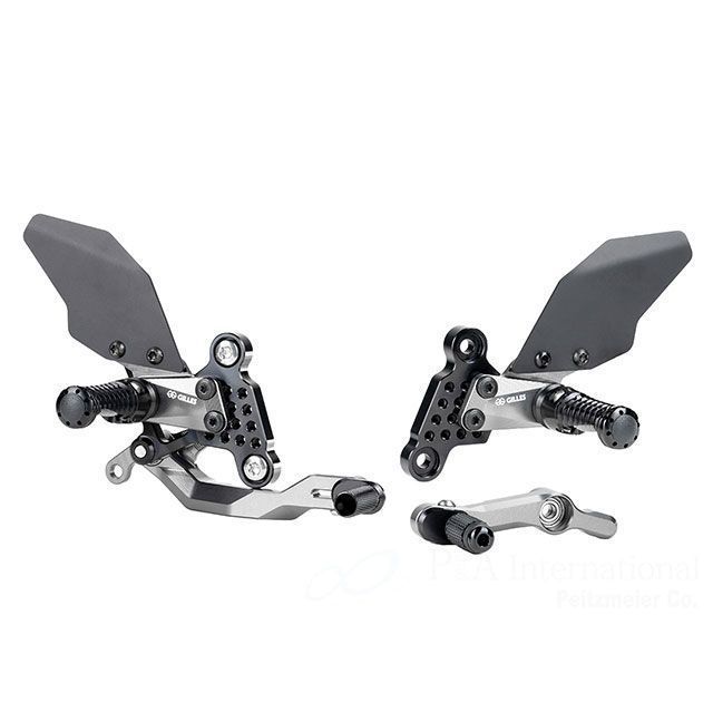 GILLES TOOLING アジャスタブル バックステップAS31GT3（ブラック） AS31GT3Y15B ギルズツーリング バックステップ関連パーツ MT-09 XSR 900