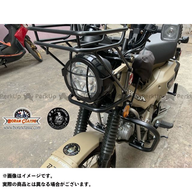 フレーム BRC CT125 ハンターカブ ダブルヘッドライト（ブラック） BRC：パークアップ 店 ダブルヘッ - shineray.com.br