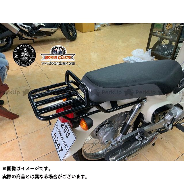 早割クーポン BRC スーパーカブ110 リヤラック ブラック fucoa.cl