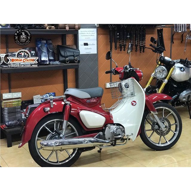 売り出し Brc スーパーカブc125 センターキャリア インナーバスケット ハイシェイプ クロームメッキ Fucoa Cl