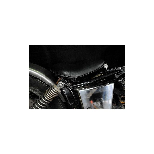 K&W DS250専用ソロシートKIT リジットタイプ（本革サドルシート） カラー 黒 P14053-25 部品屋K&W シート関連パーツ DS250