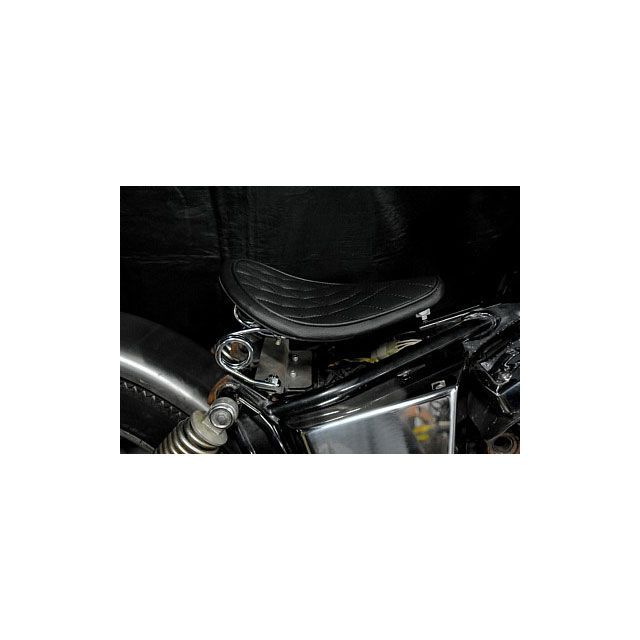 K&W DS250専用ソロシートKIT スプリングタイプ(ステッチ) ダイヤ カラー 黒 P14058-25 部品屋K&W シート関連パーツ DS250