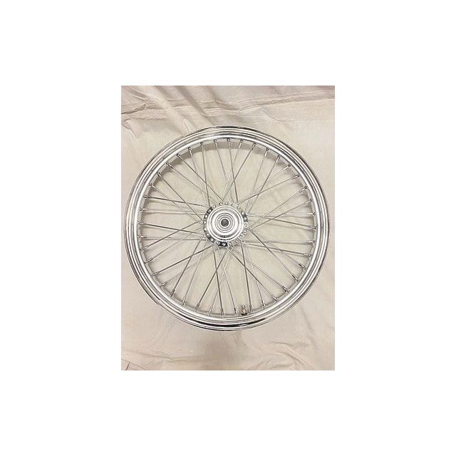 楽天市場】部品屋K&W 19インチ スポークホイール 2.5J 40本スポーク