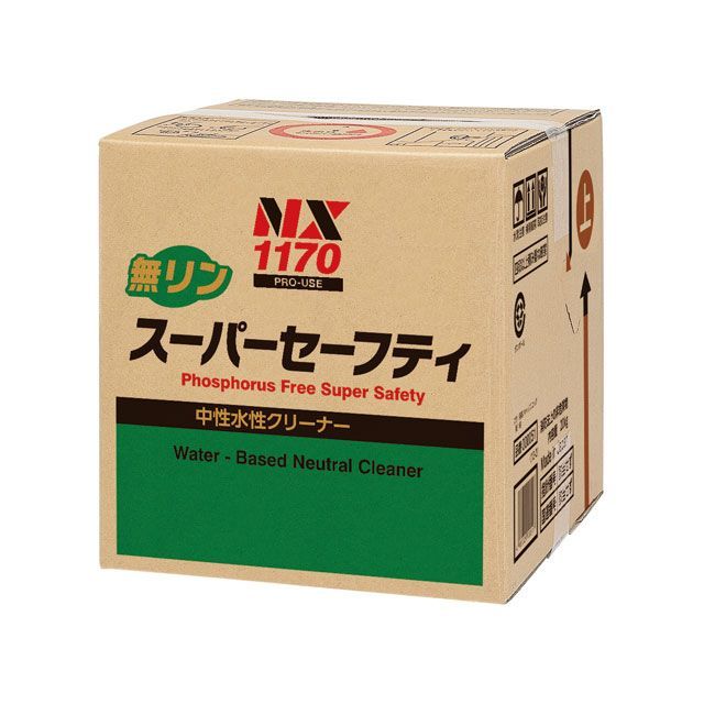ICHINEN CHEMICALS NX1170 無リン スーパーセーフティ キューブ 18L ・001170 イチネンケミカルズ クリーナー類|パークアップ 店
