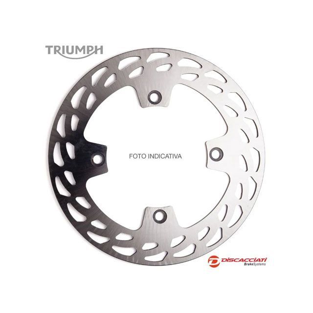 Discacciati トライアンフ ライトウェイト リア固定ディスク FDR614 Discacciati ディスク トライアンフ