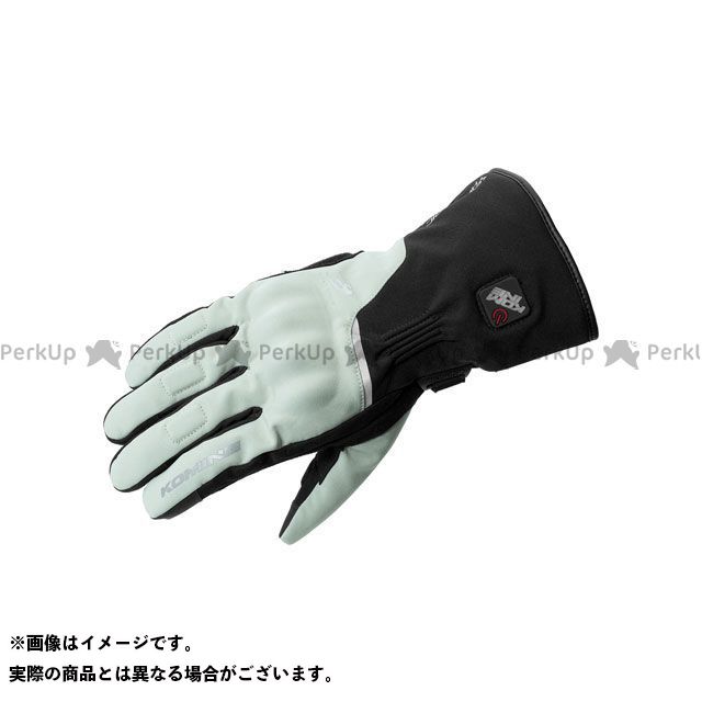 KOMINE 2022-2023秋冬モデル EK-217 プロテクトエレクトリックヒートグローブ（ライトグレー） サイズ 2XL ・08-217 コミネ ウインターグローブ｜パークアップ 店