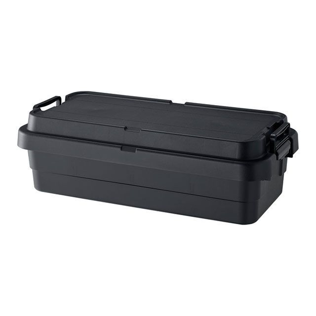 【メーカー直送】risu トランクカーゴS蓋 40L LOW TYPE（ブラック） TC-70SLBK メーカー在庫あり リス 野外アイテム 5,862円