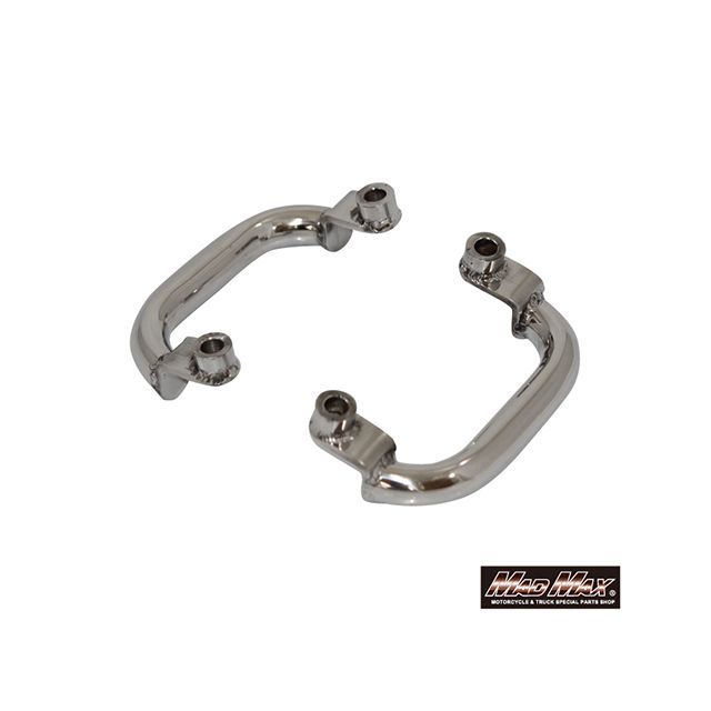 MADMAX カワサキ ゼファー400/ゼファー750/ゼファー1100/ZRX400用 ステンレス製 タンデムグリップ MM19-K006-01 メーカー在庫あり マッドマックス タンデム用品｜パークアップ 店