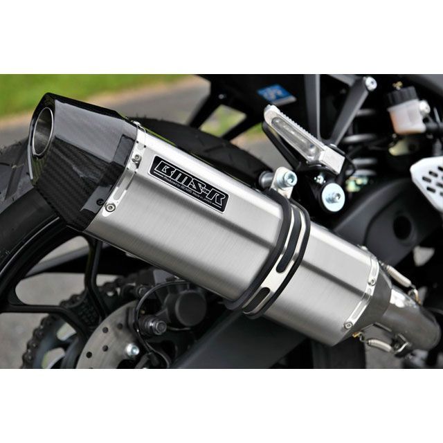 BMS RACING FACTORY CORSA-EVO II スリップオン ステンレスサイレンサー 政府認証 G268-64-P1J BMS マフラー本体 YZF R-25