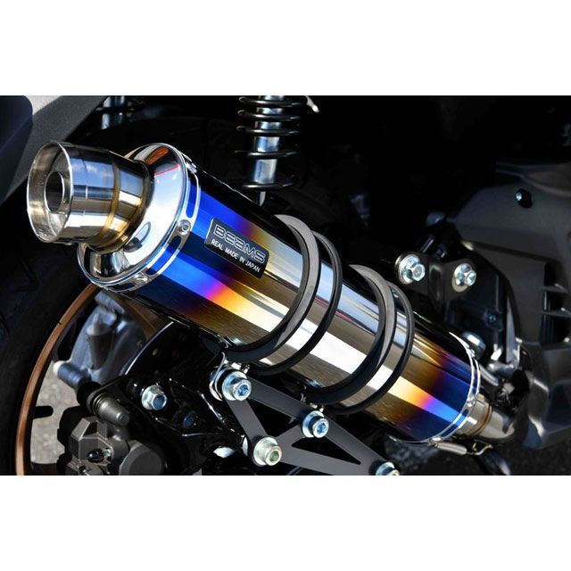 BEAMS R-EVO ヒートチタンサイレンサー 政府認証 G267-53-007 ビームス マフラー本体 N-MAX
