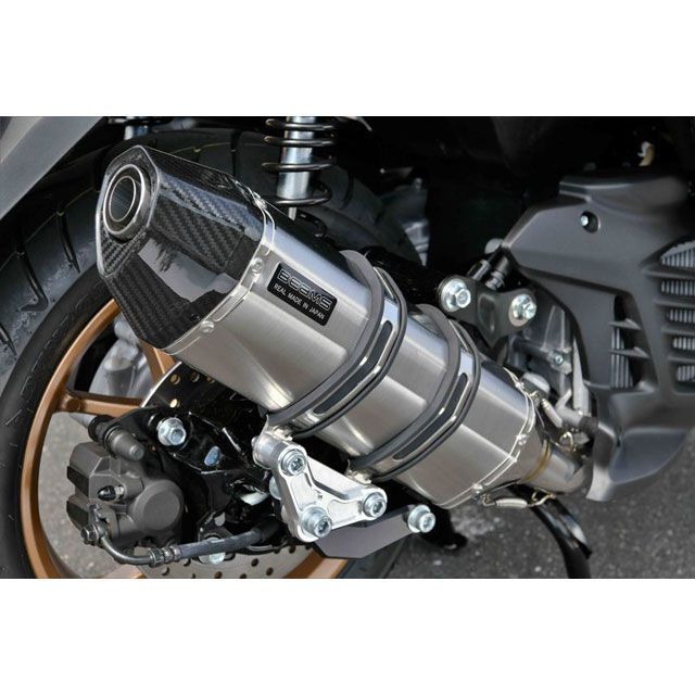 BEAMS CORSA-EVO II ステンレスサイレンサー 政府認証 G267-64-000 ビームス マフラー本体 N-MAX