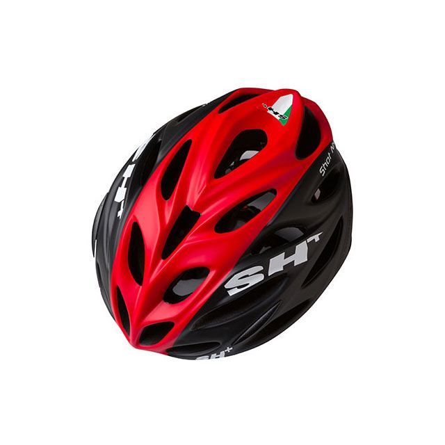 SH+ ショット・NX マット BLACK/RED/BLK SLSHON-NE2807 メーカー在庫あり SH+ ヘルメット