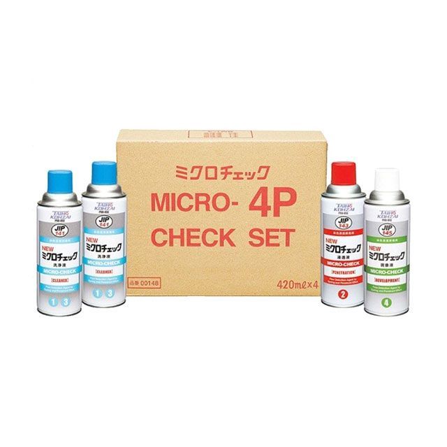 ICHINEN CHEMICALS NX148 ミクロチェック 4P チェックセット 各420mL 1ケース6セット入り ・000148 イチネンケミカルズ 洗車・メンテナンス