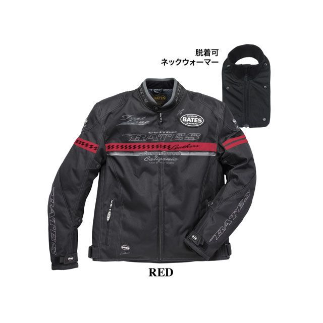 BATES 2022-2023秋冬モデル BJ-NA2251SPL ナイロンジャケット（レッド） サイズ XL BJ-NA2251SPL ベイツ ジャケット