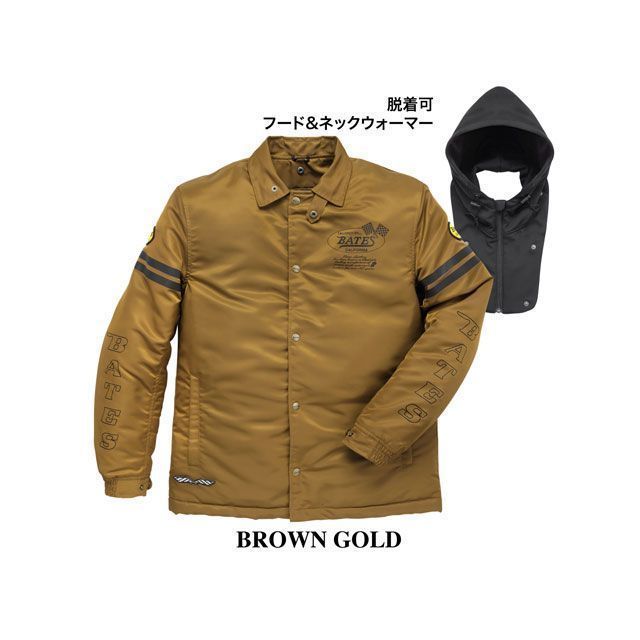 BATES BJ-N2254CH コーチジャケット（ブラウンゴールド） サイズ M BJ-N2254CH ベイツ ジャケット｜パークアップ 店