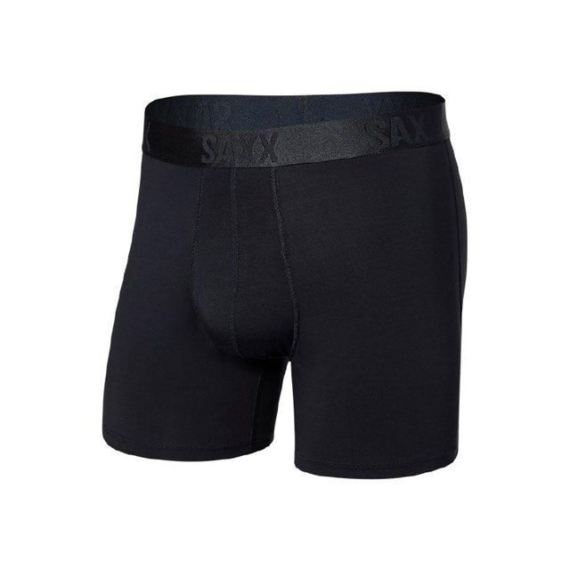 SAXX SXBB67 22ND CENTURY SILK BOXER BRIEF FLY BLK 大いさ XL SXBB67 サクソフォン 心地好いお召しもの ウェア-パンツ