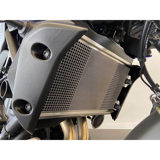 Titanium Power チタン ラジエターコアガード for YAMAHA MT07（2021-）/（ソリッド） 160121MT07 チタニウムパワー ラジエター関連パーツ MT07｜パークアップ 店