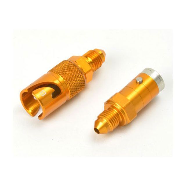 ACCOSSATO クイックコネクタキット アルミ GL 3/8”-24 BL004GL アコサット その他外装関連パーツ 汎用